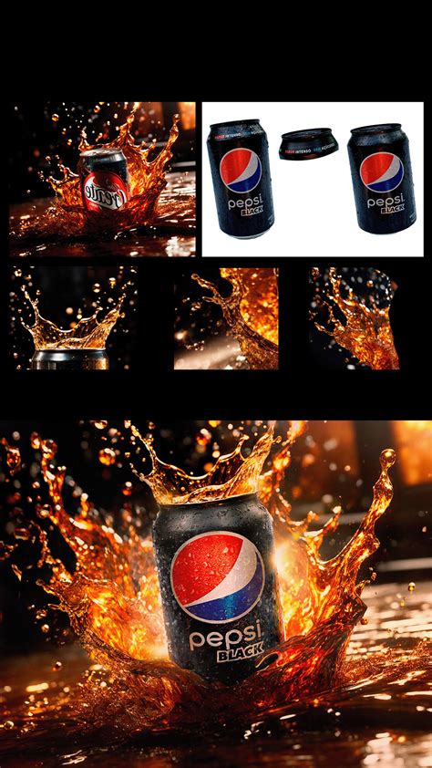 Pepsi Black - Manipulation :: Behance