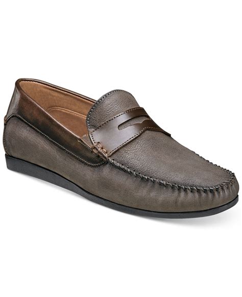 Florsheim Men's Surface Penny Loafers in Brown for Men | Lyst