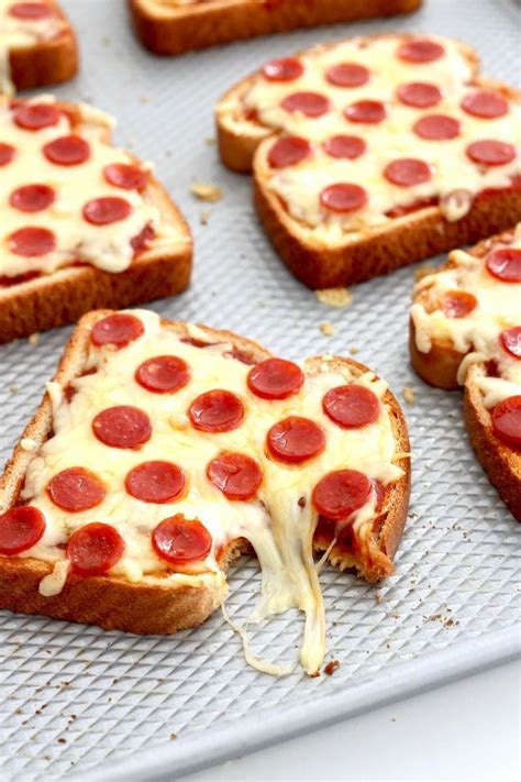 Pizza #toast | The BakerMama | Recipes, Quick snacks, Snack recipes