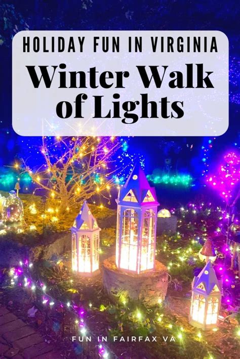 2024 Meadowlark Gardens Winter Walk of Lights Beautiful Holiday Fun