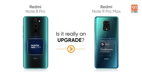 Redmi Note 9 Pro Max vs Redmi Note 8 Pro: a worthy upgrade? | 91mobiles.com