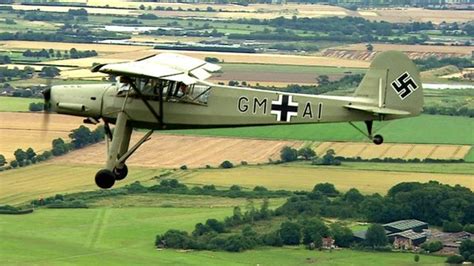 Flying a vintage World War Two German plane - BBC News