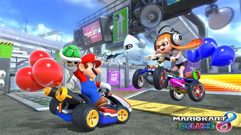 Mario Kart 8 Deluxe Battle UHD 4K Wallpaper | Pixelz