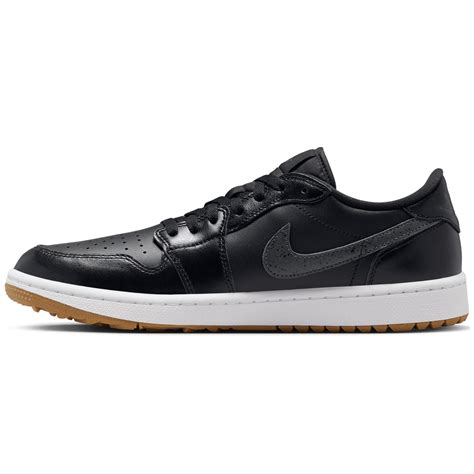 Nike Golf Air Jordan 1 Low G Golf Shoes DD9315 Black White Gum 005 ...