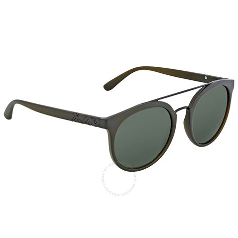 Burberry Matte Green Round Sunglasses - Burberry - Sunglasses - Jomashop