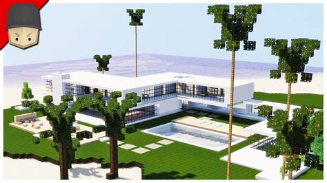 Minecraft Modern Beach House Exterior