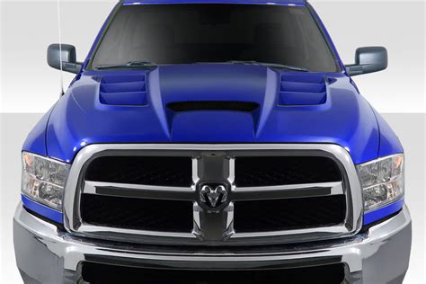 2012 Dodge Ram 0 Hood Body Kit - 2010-2018 Dodge Ram 2500 Duraflex ...