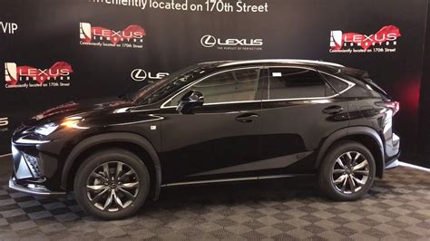 Black 2020 Lexus NX 300 F SPORT Series 3 Review - Lexus of Edmonton New ...