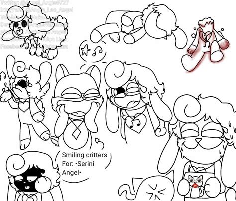 Smiling Critters Oc Doodles by AngieNakamura on DeviantArt