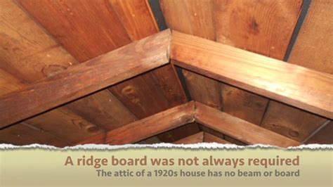 Is A Ridge Beam Required For A Roof Framed With Rafters? - YouTube