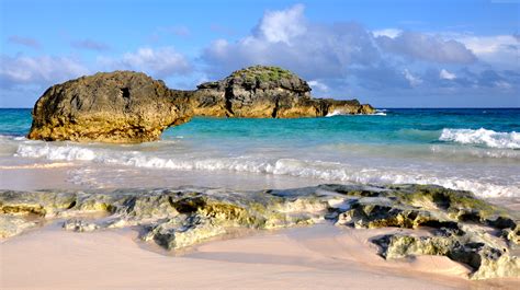 Download Horizon Bermuda Ocean Nature Beach 4k Ultra HD Wallpaper