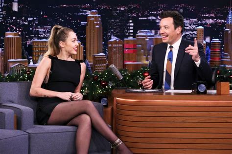 MILEY CYRUS at Tonight Show Starring Jimmy Fallon in Los Angeles 12/13 ...