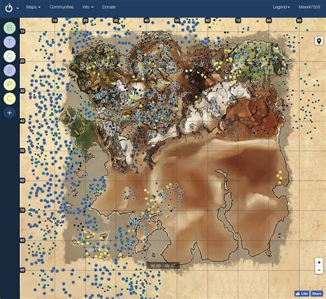 Ark The Volcano Resource Map - Maping Resources