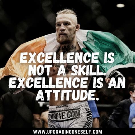 conor McGregor quotes (5) - Upgrading Oneself