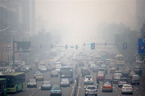 China Air Pollution: Thick Cloud of Toxic Smog Covering Beijing