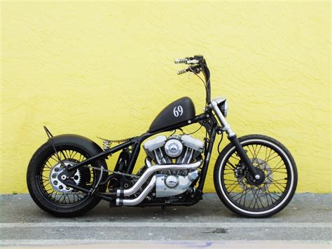 Custom Harley Bobber Softtail Completely Tricked Out Low Rider 883 Chopper