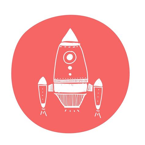 Illustration of spaceship doodle | Premium Vector Illustration - rawpixel