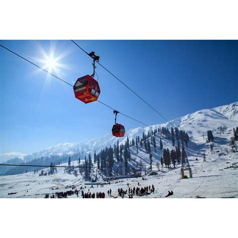 Millwood Pines Gandola Cable Car In Gulmarg On Canvas by Aaggraphics ...