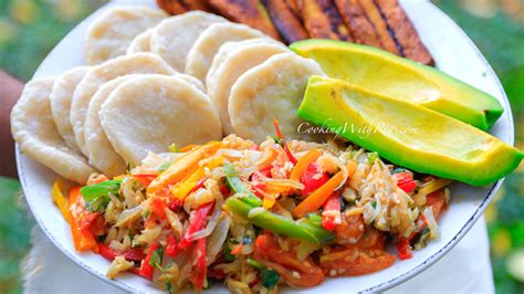 Saltfish with Veggies and Flour Dumplings - Cooking With Ria