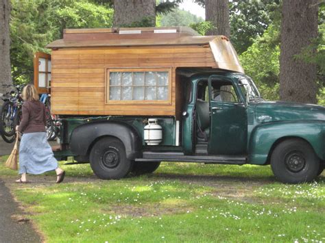 homemade truck camper from the 60's in amazing shape | Flickr