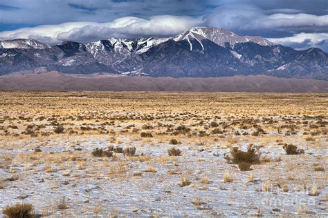 Great Sand Dunes Winter Landscape Photograph by Adam Jewell - Fine Art ...