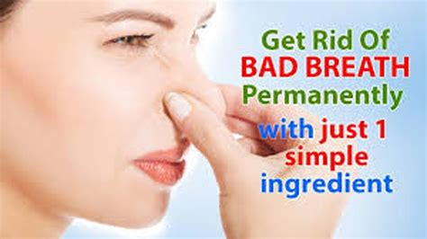 How To Permanently Get Rid Of BAD BREATH Using Home Remedies? - YouTube