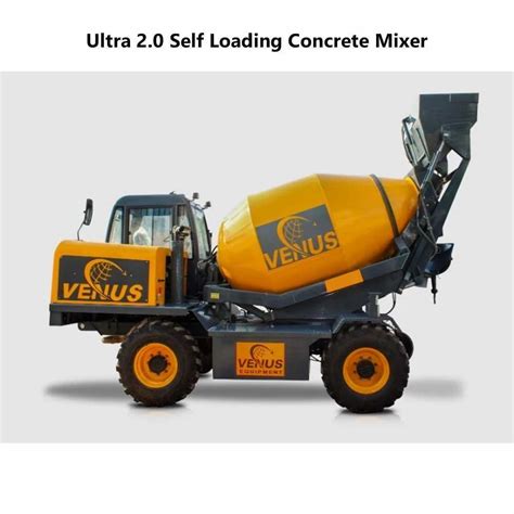 Self Loading Concrete Mixer - Automatic Concrete Mixer Machine Latest ...