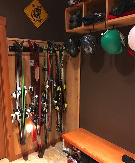 Home Utility Ski Rack - StoreYourBoard.com