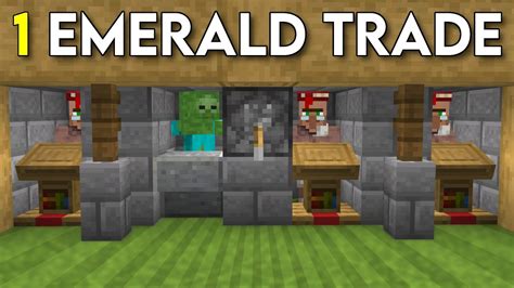 How To Make A Villager Trading Hall In Minecraft Bedrock