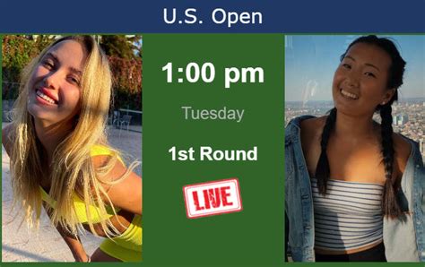 How to watch Potapova vs. Liu on live streaming at the U.S. Open on ...