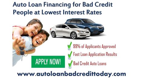 AutoLoanBadCreditToday offers Online Auto Loans with minimum interest ...