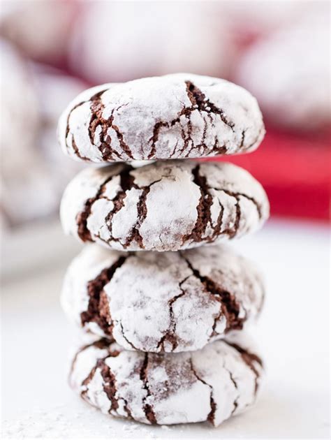 Mexican Mocha Crinkle Cookies - A Spicy Perspective