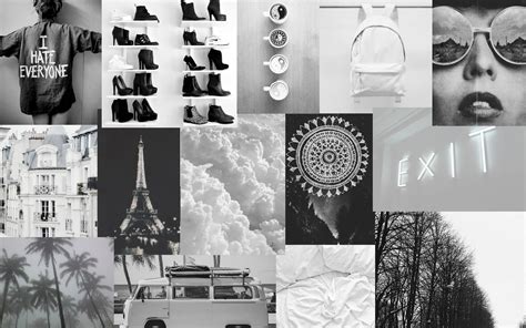 Black Aesthetic Collage Computer Wallpaper / We hope you enjoy our ...