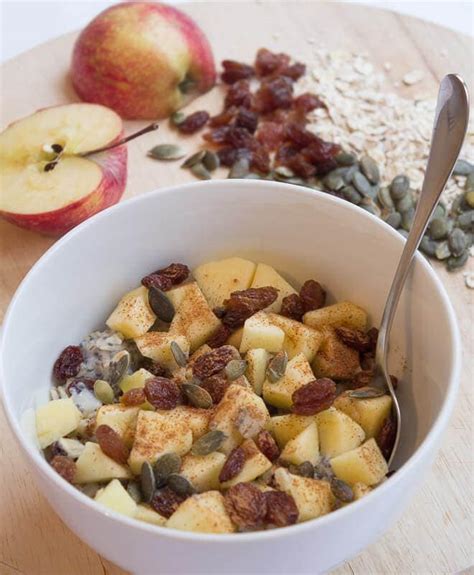 Barley Flakes and Apple Porridge - Neils Healthy Meals