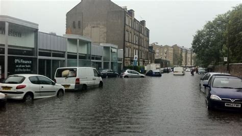 In Pictures: Edinburgh Flooding - BBC News