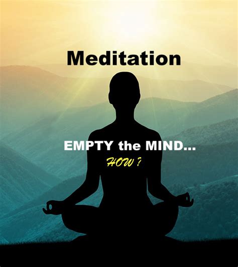 Meditation ~ Empty the Mind - The Light Gap