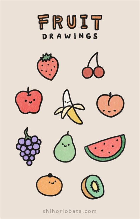 Cute Food Drawing Ideas Cute Drawings Food Drawing Cute Food My ...