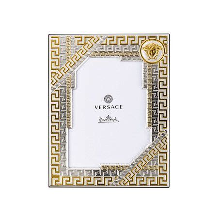 VHF1 Photo Frame - Gold from Versace | Frame, Metal picture frames ...