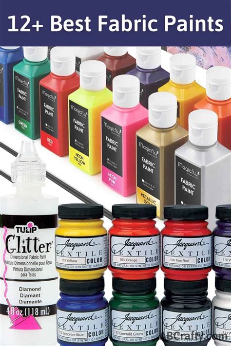 Fabric Paint Guide - 12 Best Fabric Paints for Projects in 2023- AB Crafty