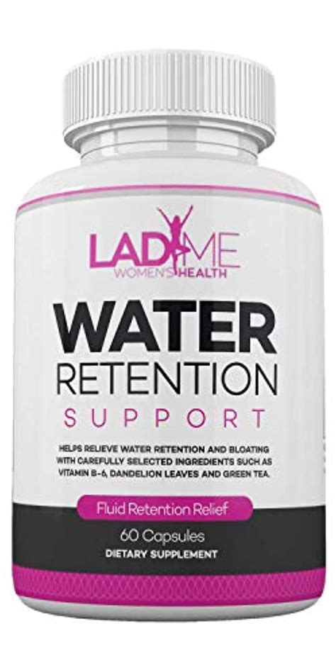 Water Retention Pills for Women with Vitamin B6, Dandelion Leaves ...