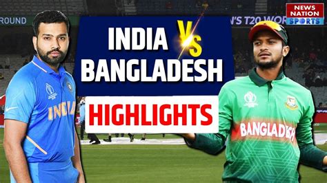 Highlights: Ind Vs Ban T20 World Cup 2022 Highlights | India Beat ...