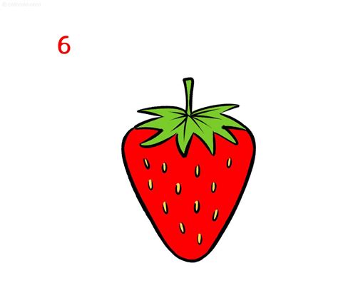 Strawberry Drawing How to draw a Strawberry