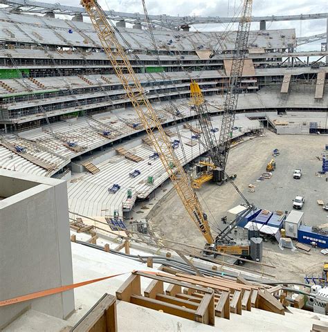 The Fiber-Reinforced Concrete at SoFi Stadium | For Construction Pros