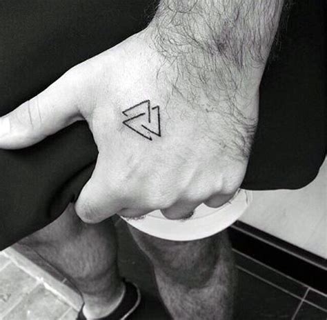 87 Terrific Triangle Tattoo Designs | Triangle tattoo design, Small ...