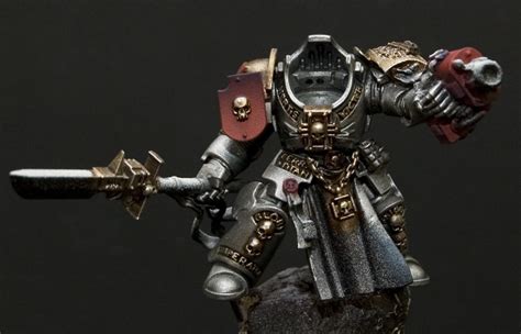 The Brush Brothers: Grey Knights Chapter Master painting tutorial (step ...