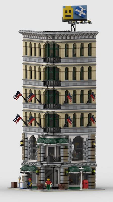 LEGO MOC 10211 Grand Emporium - Alternative Build for expansion by Leo ...