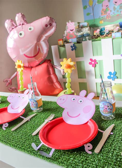 Peppa Pig Party - Just Add Confetti | Peppa pig party decorations ...