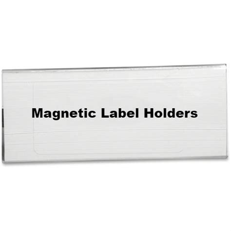 Magnetic Label Holder