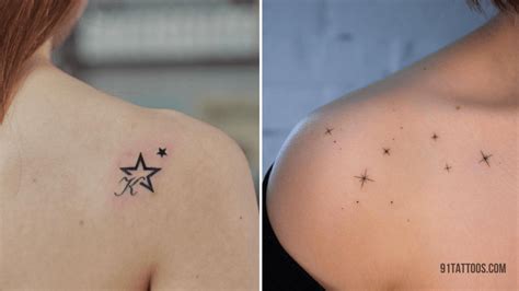 30+ Best Star Tattoos on Shoulder for Women - May 2023