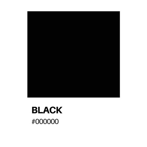 Black Color Palette - Pantone - Minimalism Jigsaw Puzzle by Francisco ...